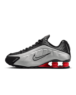★Nike★ Shox R4 Women Shoes AR3565-004 Women's Nike Shox R4 Black Max Orange AR3565-004 sz 9 Retro